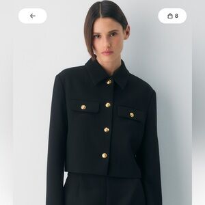 Aritzia Babaton Justina Blazer in Black Blazer